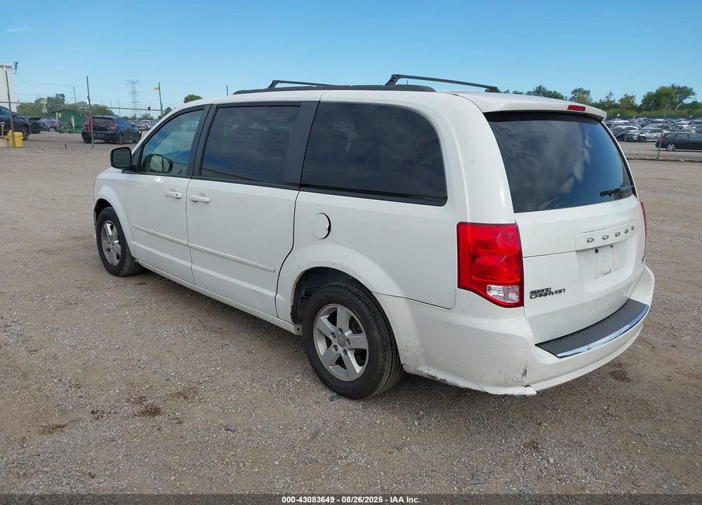 2012 DODGE GRAND CARAVAN SXT VIN: 2C4RDGCG3CR373475