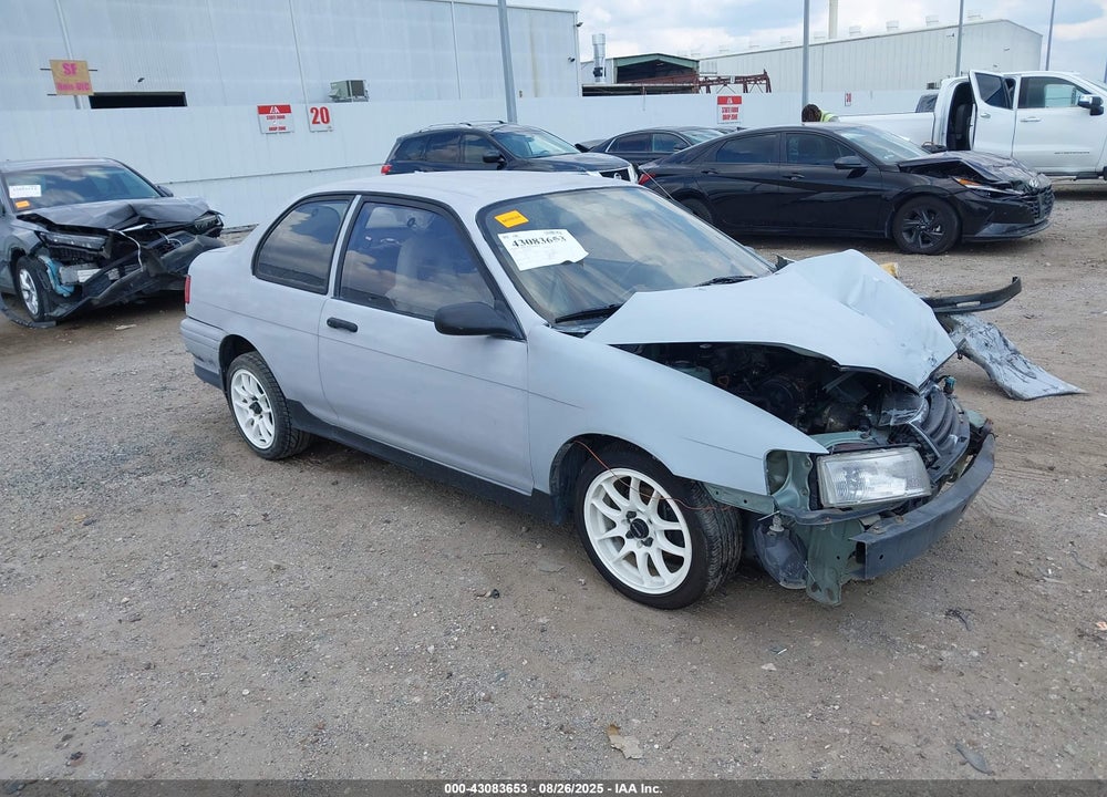 1992 TOYOTA TERCEL DELUXE VIN: JT2EL43B4N0231324