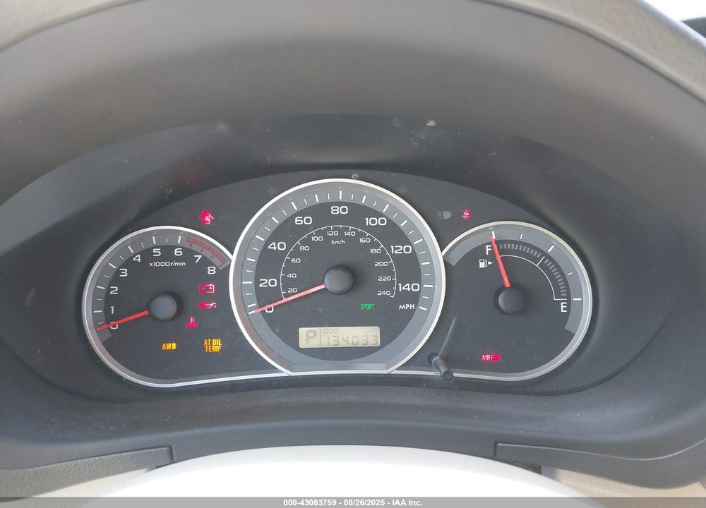 2008 SUBARU IMPREZA VIN: JF1GH61668H838095