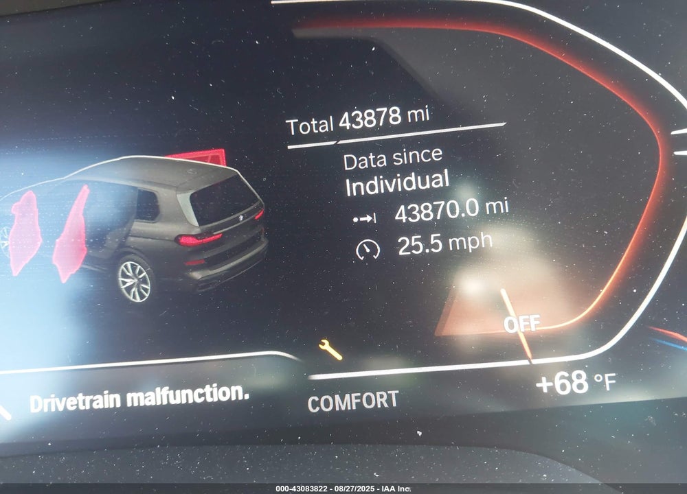 2022 BMW X7 XDRIVE40I VIN: 5UXCW2C03N9K13514