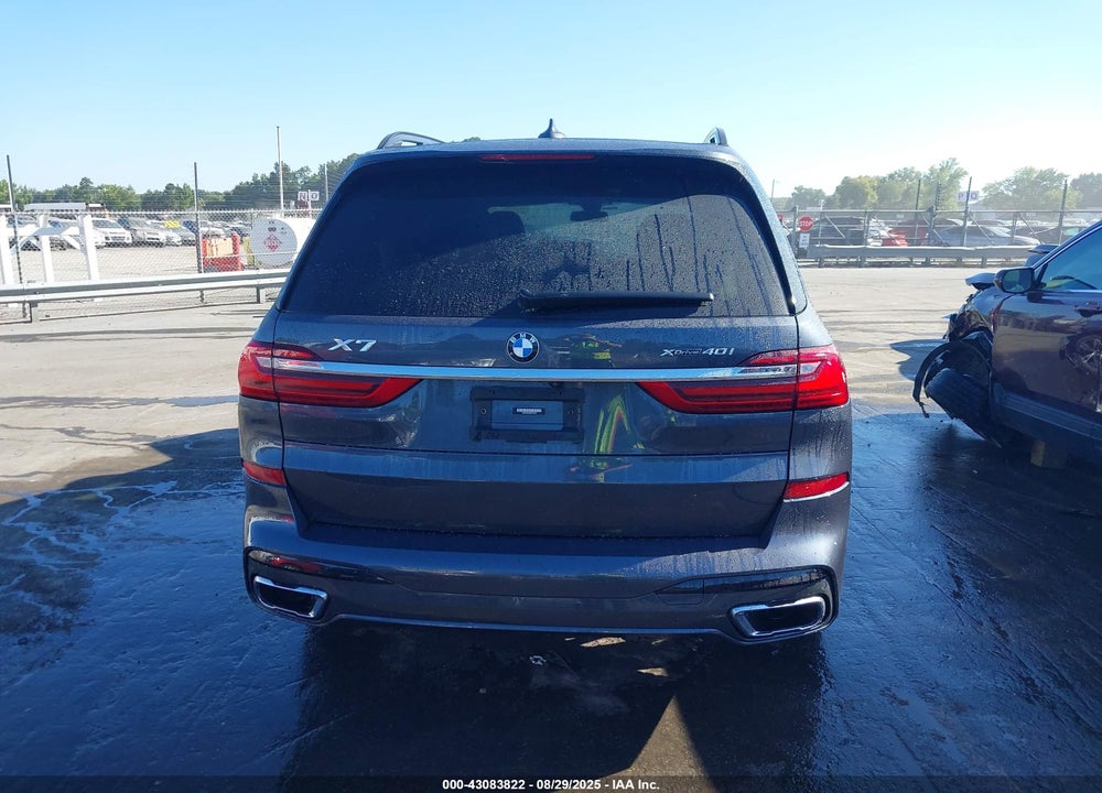 2022 BMW X7 XDRIVE40I VIN: 5UXCW2C03N9K13514