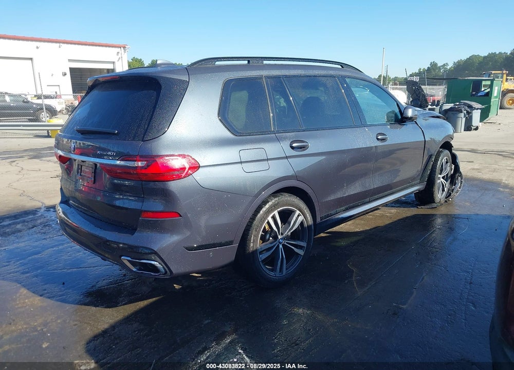 2022 BMW X7 XDRIVE40I VIN: 5UXCW2C03N9K13514