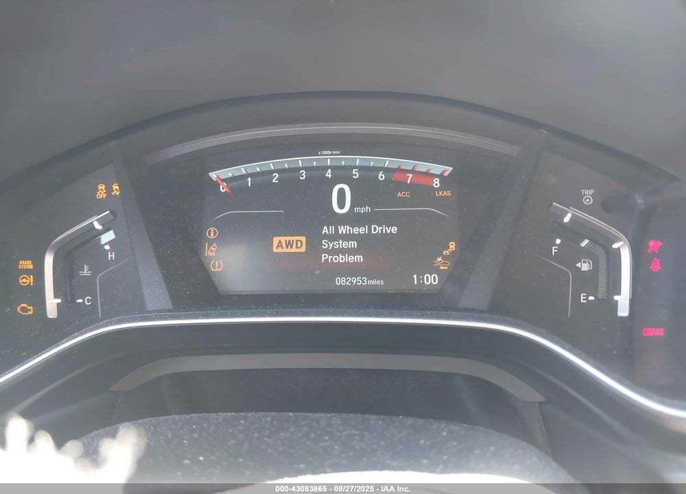 2017 HONDA CR-V EX VIN: 5J6RW2H57HL028402