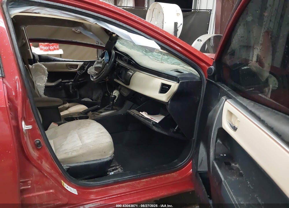 2014 TOYOTA COROLLA VIN: 5YFBURHE7EP038050