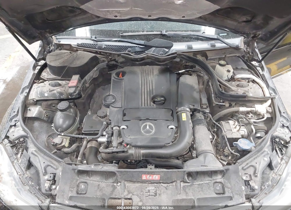 2012 MERCEDES-BENZ C CLASS VIN: WDDGF4HB9CA604905