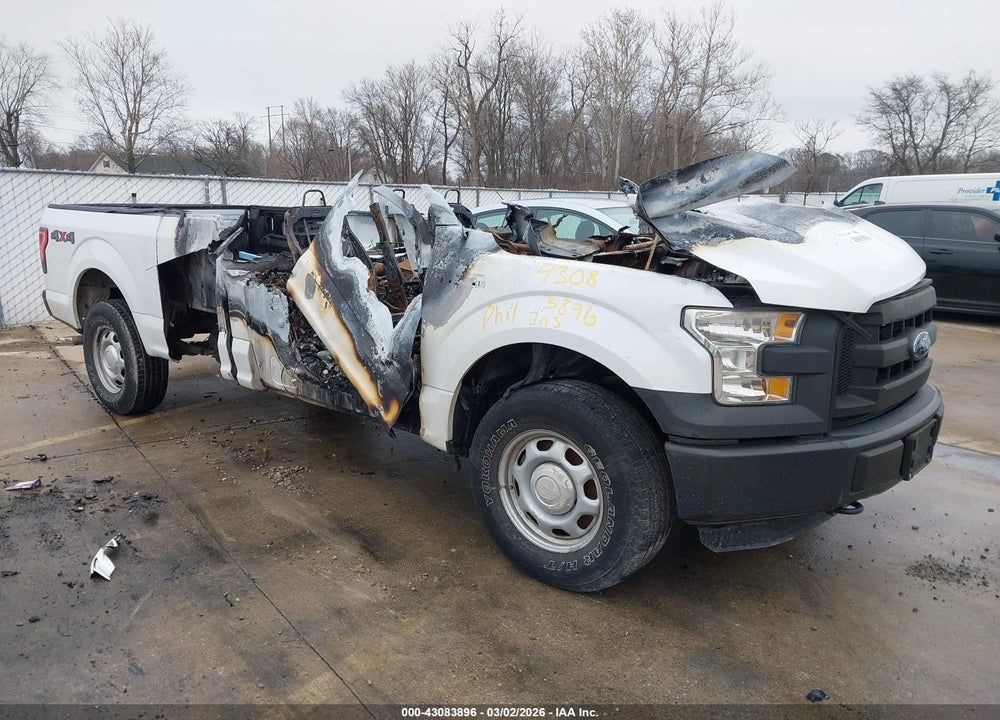 2016 FORD F-150 XL VIN: 1FTMF1E89GKD38712