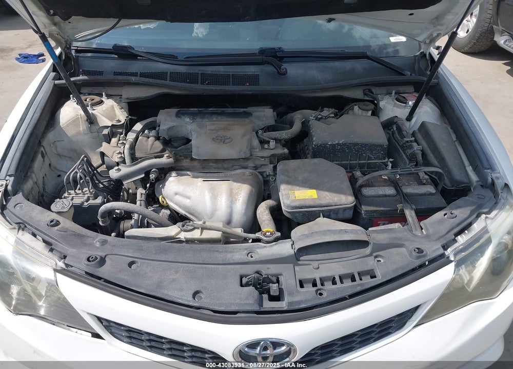 2012 TOYOTA CAMRY VIN: 4T1BF1FK8CU624451