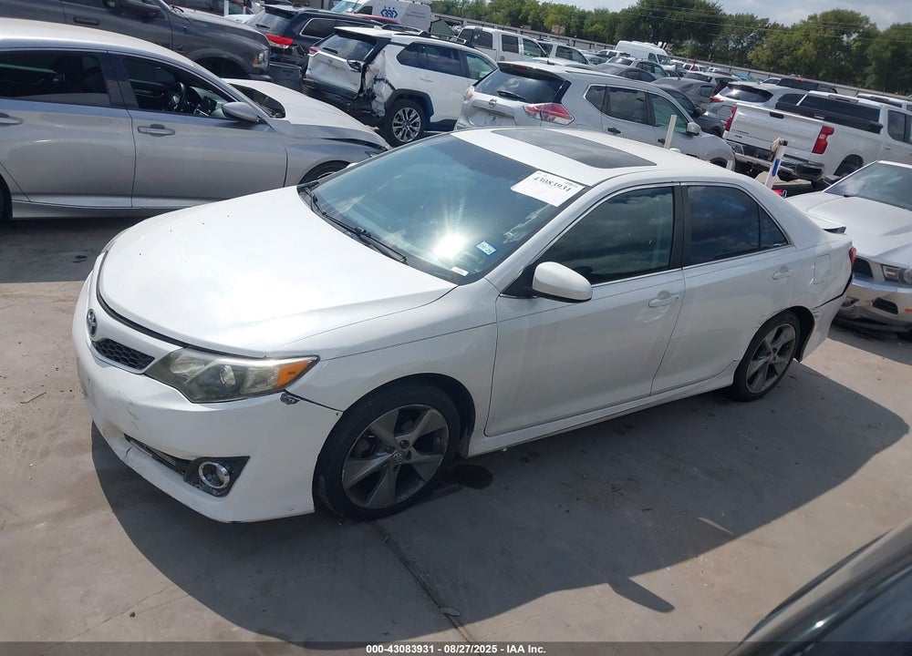 2012 TOYOTA CAMRY VIN: 4T1BF1FK8CU624451