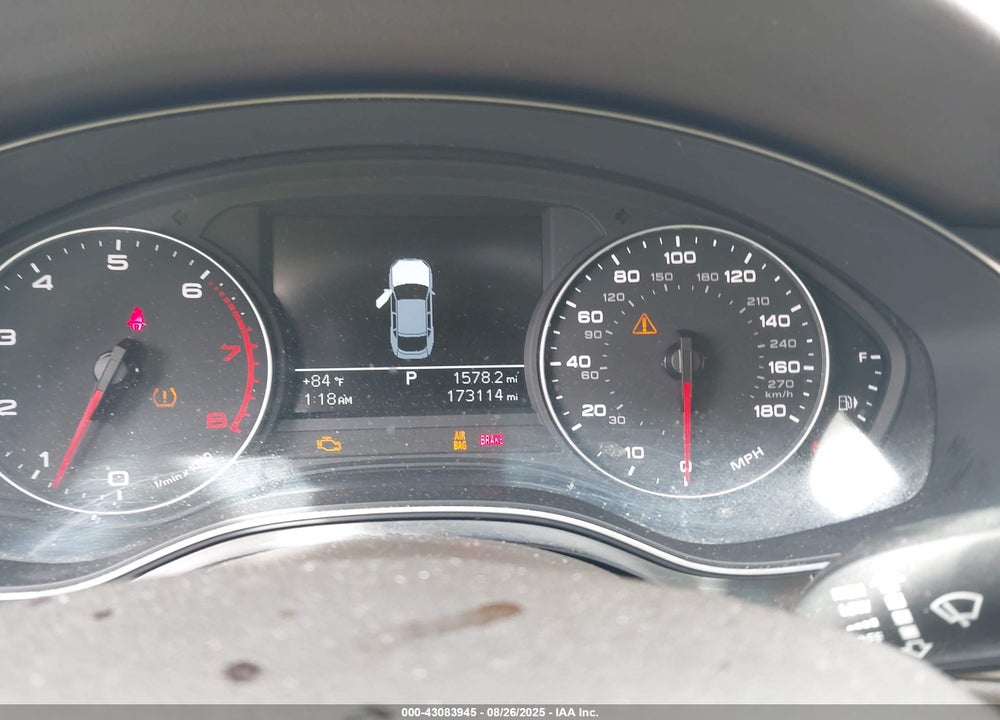 2012 AUDI A7 VIN: WAUSGBFC3CN018644