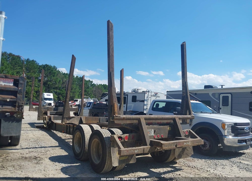 2007 PITTS ENTERPRISES LOGGING SEMI TRAILER VIN: 5JYLP40207P070405