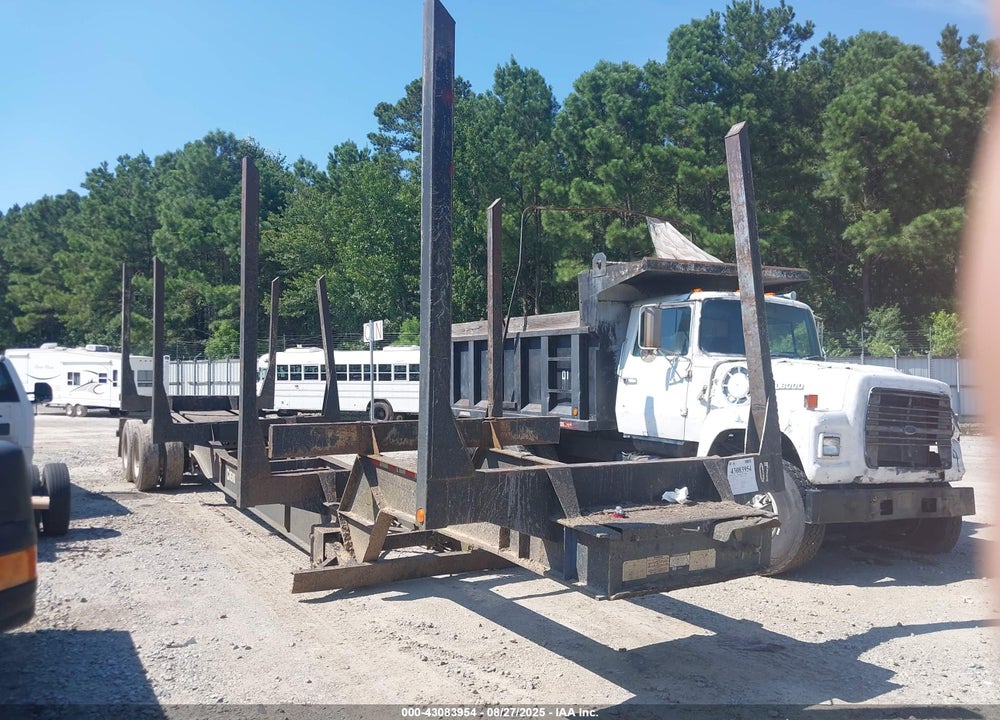 2007 PITTS ENTERPRISES LOGGING SEMI TRAILER VIN: 5JYLP40207P070405