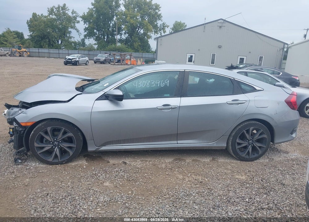 2020 HONDA CIVIC VIN: 2HGFC2F83LH531463