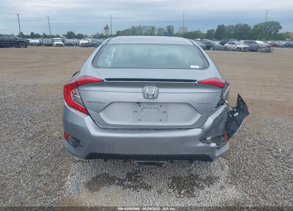 2020 HONDA CIVIC VIN: 2HGFC2F83LH531463