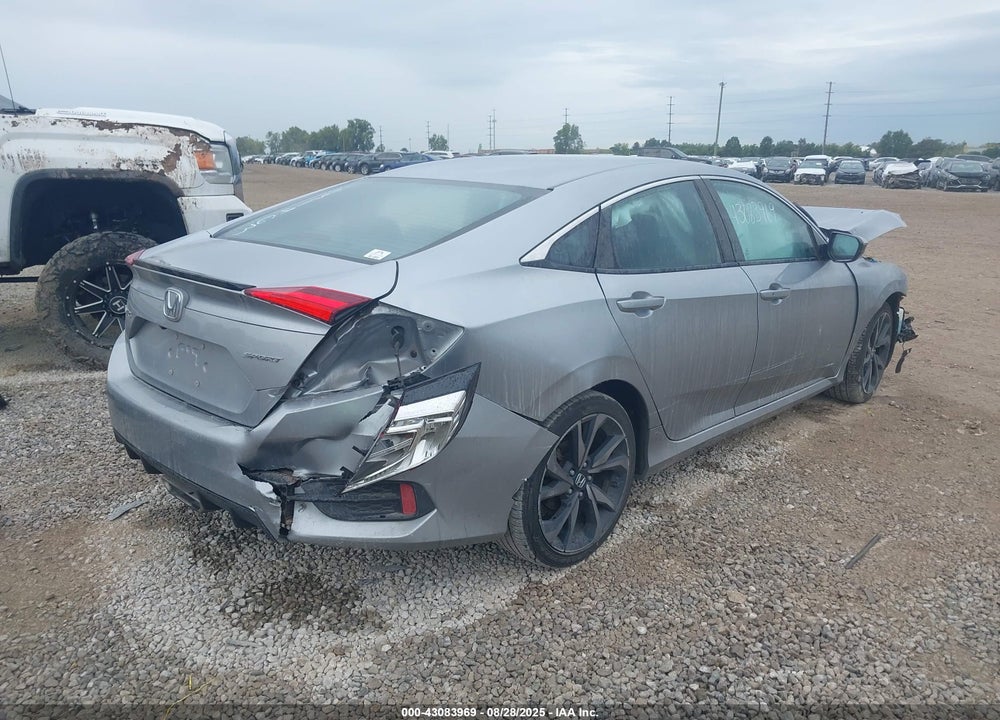 2020 HONDA CIVIC VIN: 2HGFC2F83LH531463