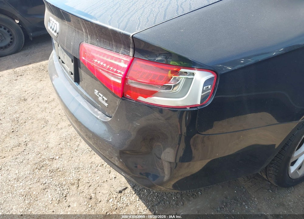 2013 AUDI A4 VIN: WAUFFAFL4DN006437