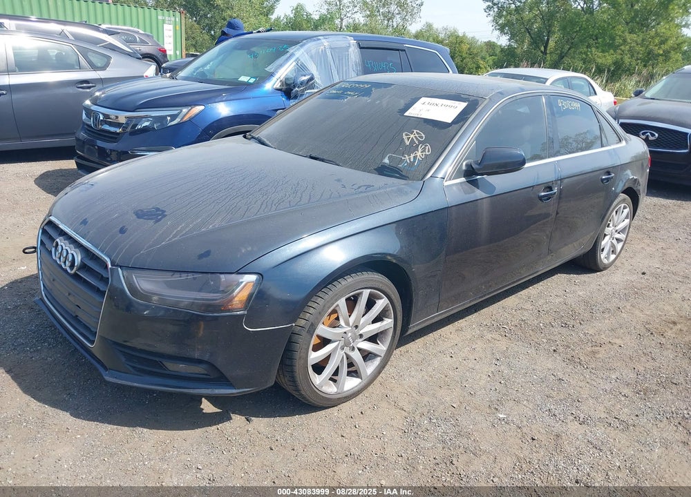 2013 AUDI A4 VIN: WAUFFAFL4DN006437