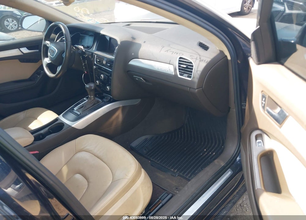 2013 AUDI A4 VIN: WAUFFAFL4DN006437