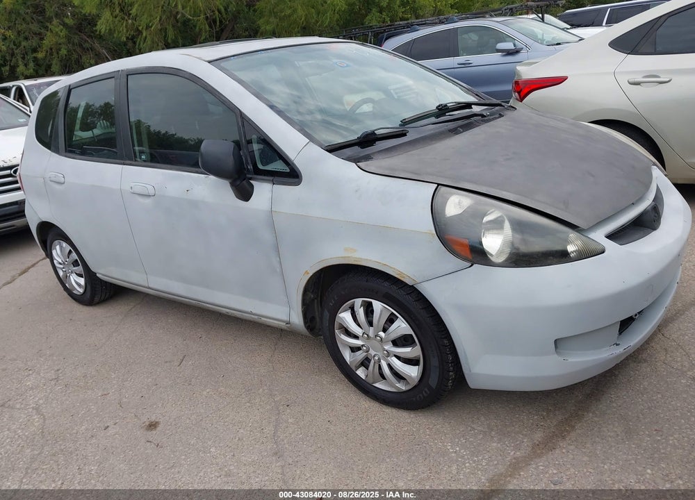 2007 HONDA FIT VIN: JHMGD38437S035558