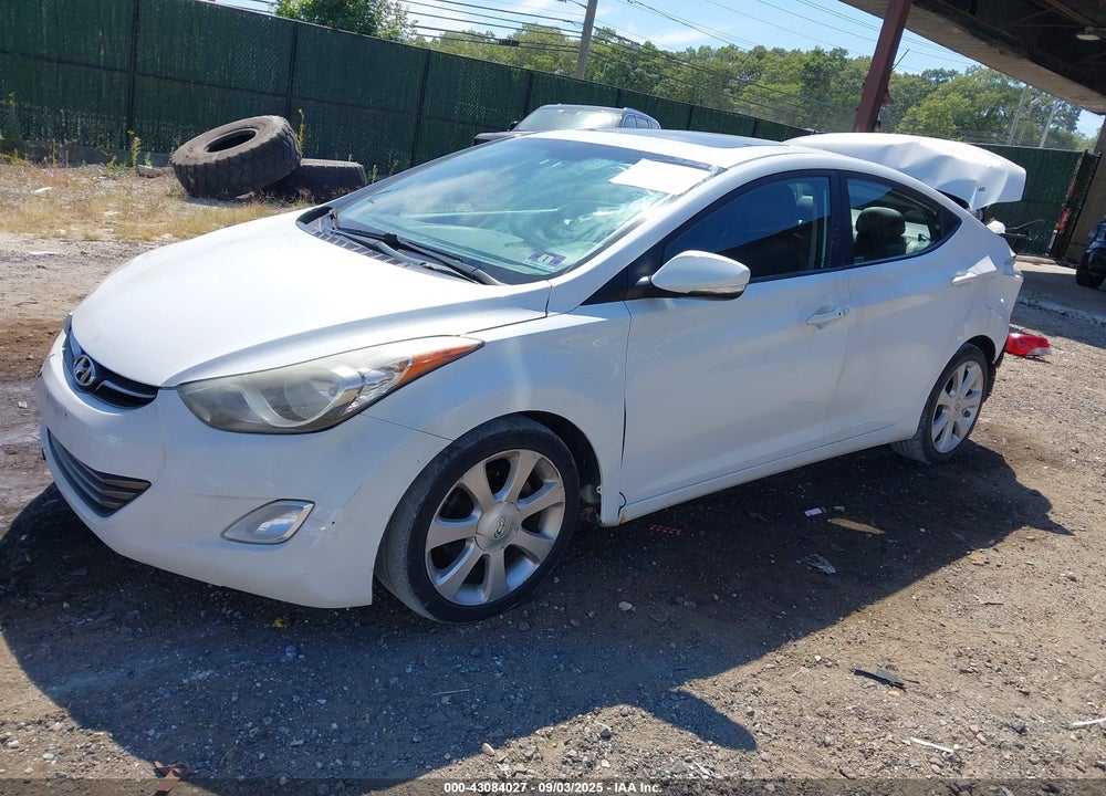 2011 HYUNDAI ELANTRA VIN: 5NPDH4AEXBH050857