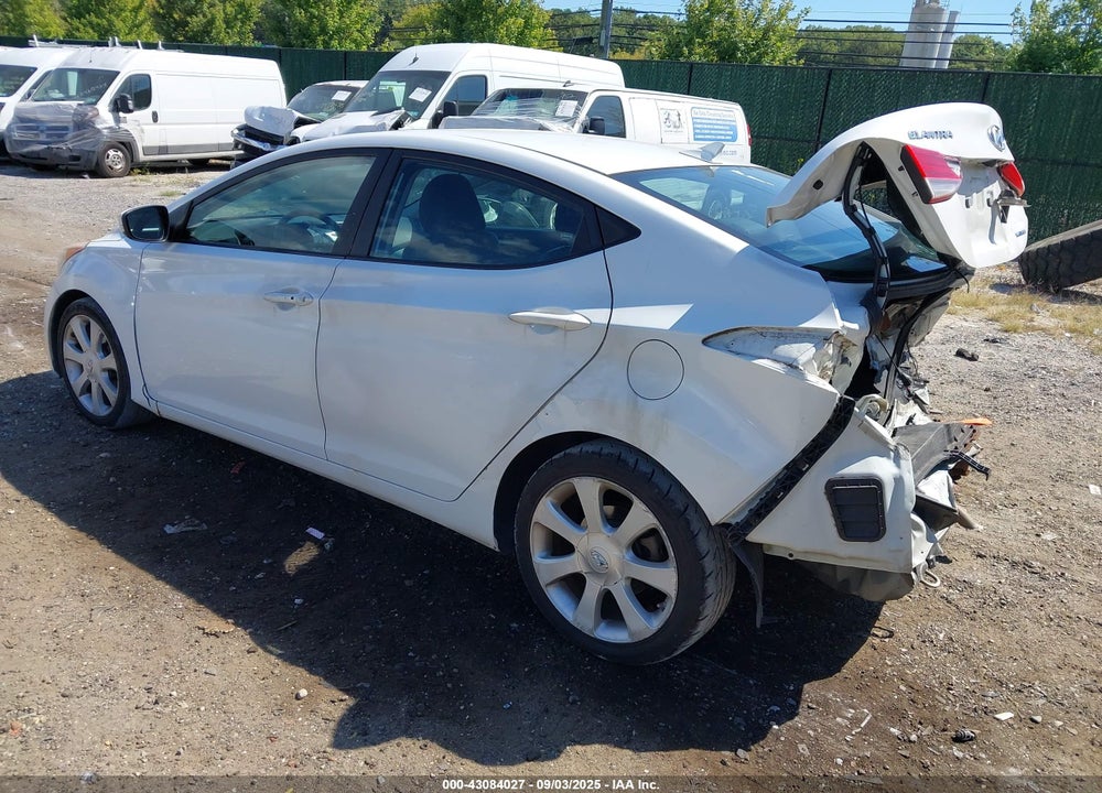2011 HYUNDAI ELANTRA VIN: 5NPDH4AEXBH050857