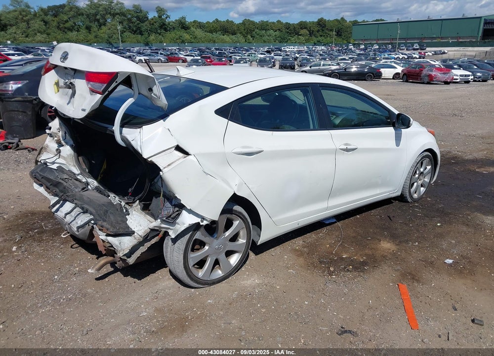 2011 HYUNDAI ELANTRA VIN: 5NPDH4AEXBH050857