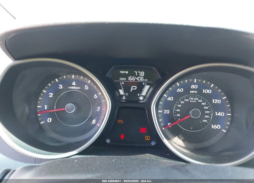 2011 HYUNDAI ELANTRA VIN: 5NPDH4AEXBH050857