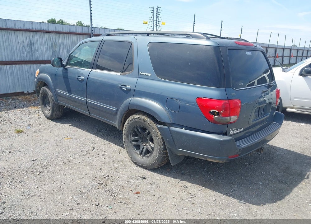 2005 TOYOTA SEQUOIA LIMITED V8 VIN: 5TDZT38A45S253999