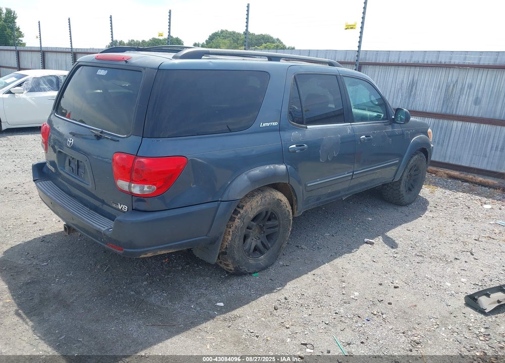 2005 TOYOTA SEQUOIA LIMITED V8 VIN: 5TDZT38A45S253999