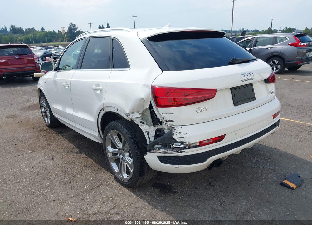 2016 AUDI Q3 VIN: WA1GFCFSXGR019985