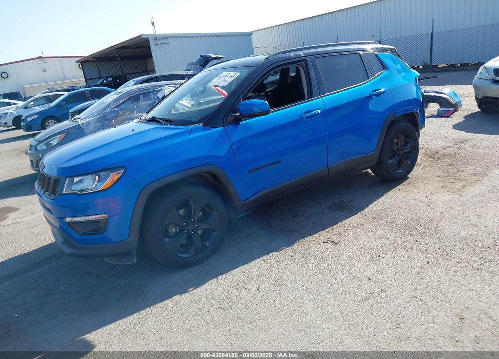 2021 JEEP COMPASS ALTITUDE FWD VIN: 3C4NJCBB4MT532038