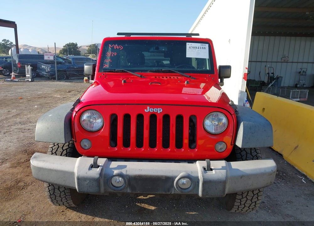 2016 JEEP WRANGLER UNLIMITED VIN: 1C4BJWDG0GL318886