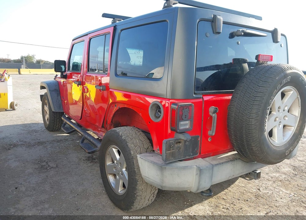 2016 JEEP WRANGLER UNLIMITED VIN: 1C4BJWDG0GL318886