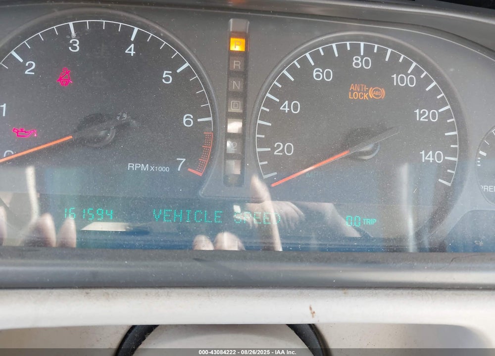1999 CADILLAC ELDORADO TOURING VIN: 1G6ET1291XU610347