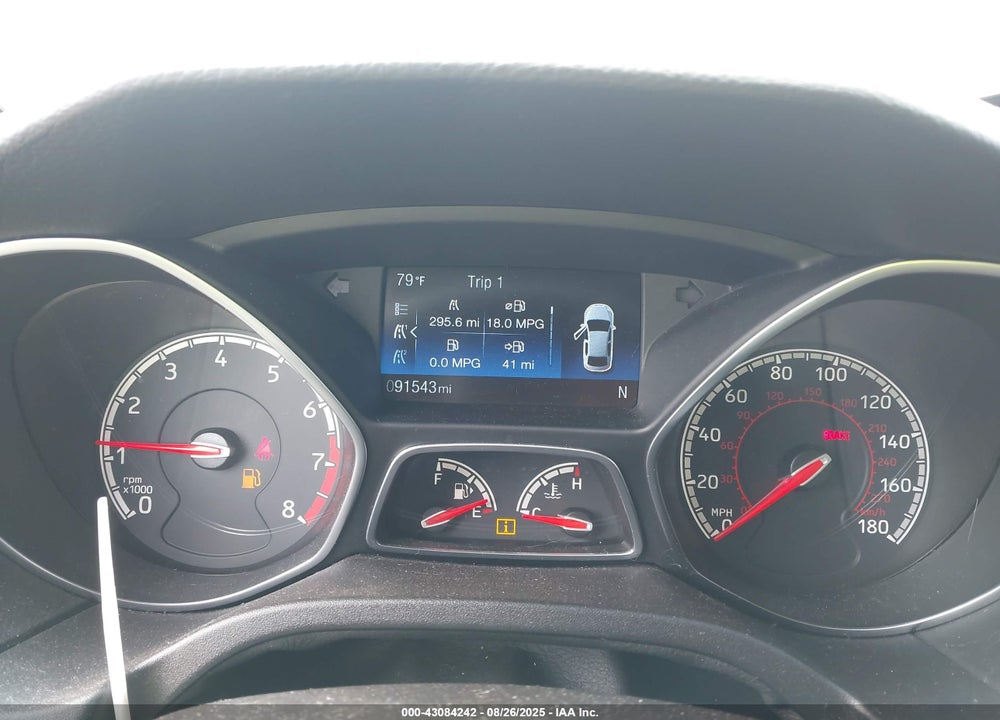 2016 FORD FOCUS VIN: 1FADP3L90GL356472