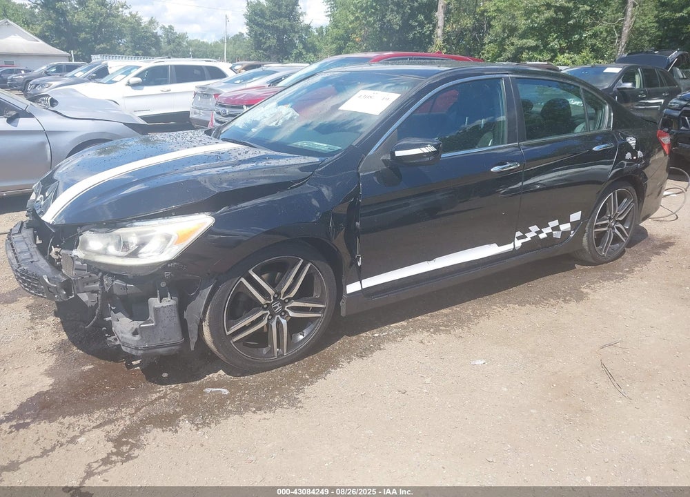 2016 HONDA ACCORD SPORT VIN: 1HGCR2F53GA215802
