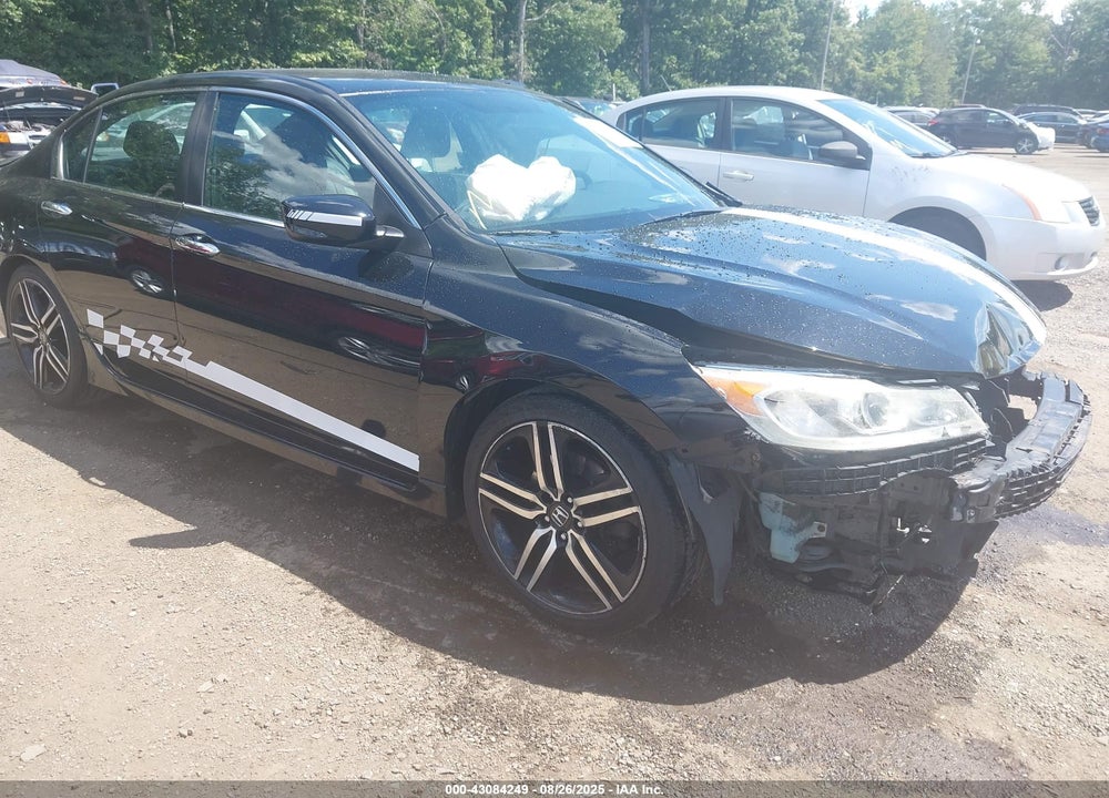 2016 HONDA ACCORD SPORT VIN: 1HGCR2F53GA215802