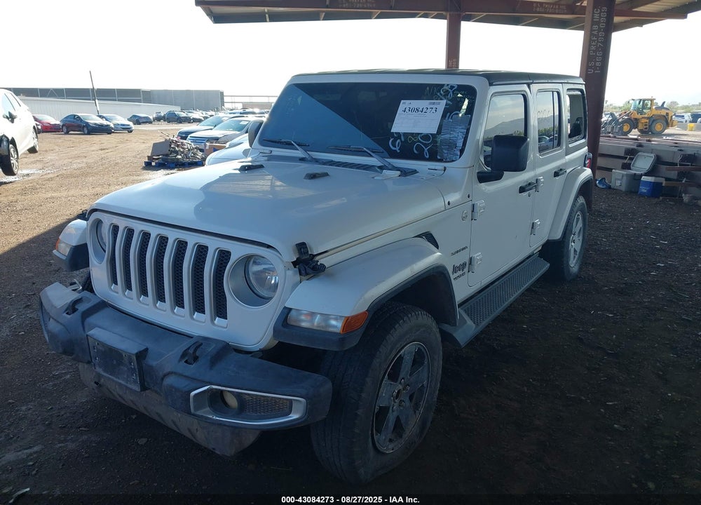 2020 JEEP WRANGLER UNLIMITED SAHARA 4X4 VIN: 1C4HJXEG1LW170612