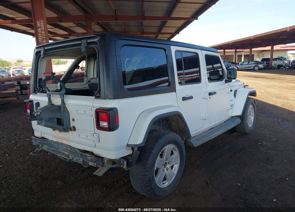 2020 JEEP WRANGLER UNLIMITED SAHARA 4X4 VIN: 1C4HJXEG1LW170612