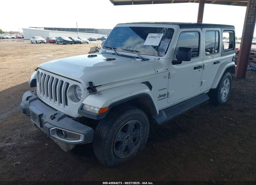 2020 JEEP WRANGLER UNLIMITED SAHARA 4X4 VIN: 1C4HJXEG1LW170612