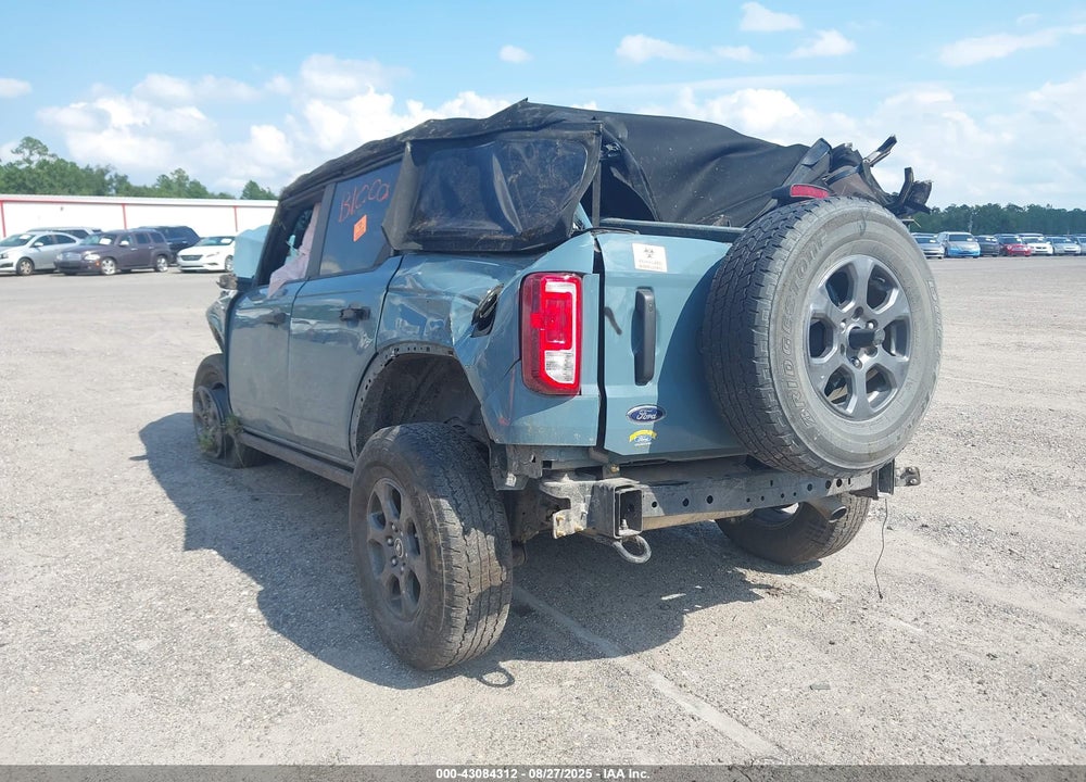2022 FORD BRONCO VIN: 1FMDE5BH0NLB12981