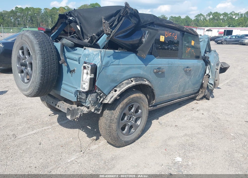 2022 FORD BRONCO VIN: 1FMDE5BH0NLB12981