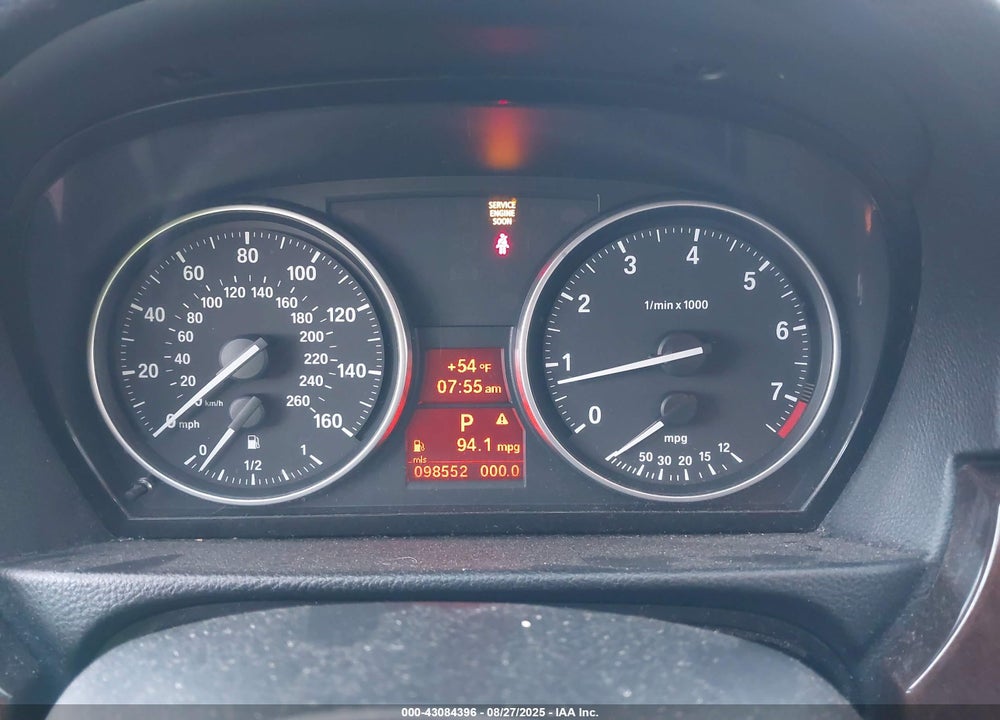 2011 BMW 3 SERIES VIN: WBAPK5G5XBNN26954