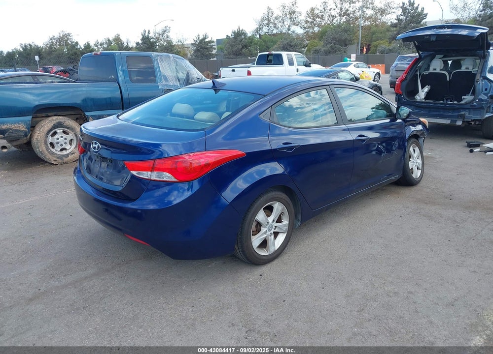 2013 HYUNDAI ELANTRA GLS VIN: KMHDH4AE2DU709907