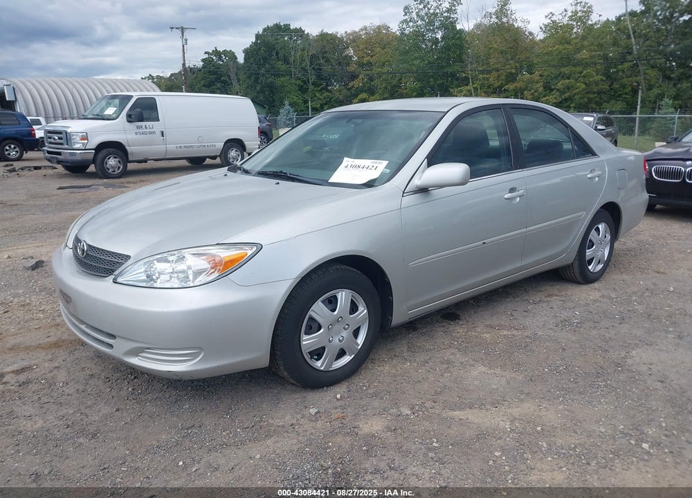 2004 TOYOTA CAMRY LE VIN: 4T1BE32K04U299087