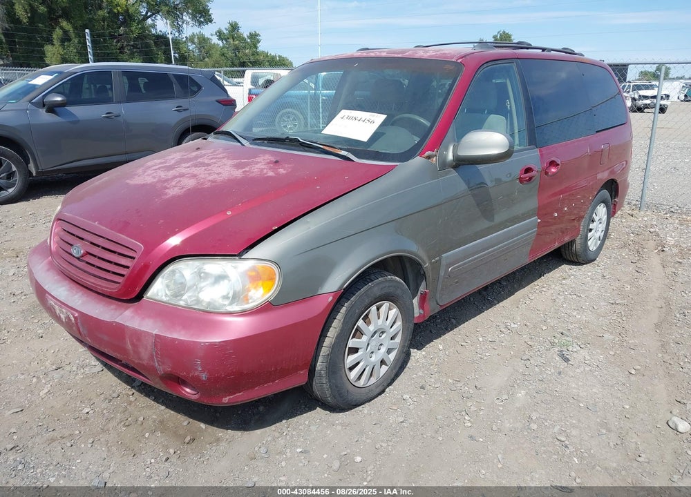 2003 KIA SEDONA EX/LX VIN: KNDUP131536440871