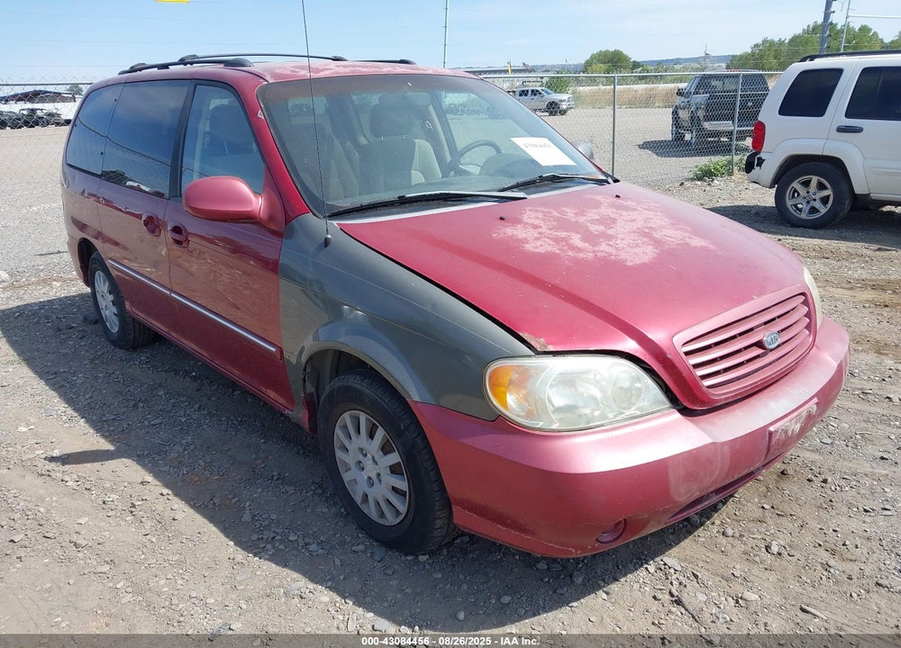 2003 KIA SEDONA EX/LX VIN: KNDUP131536440871