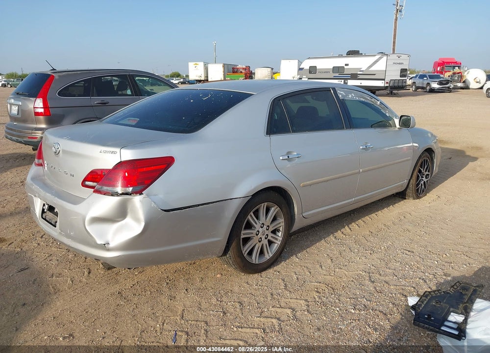 2008 TOYOTA AVALON LIMITED VIN: 4T1BK36B38U290652