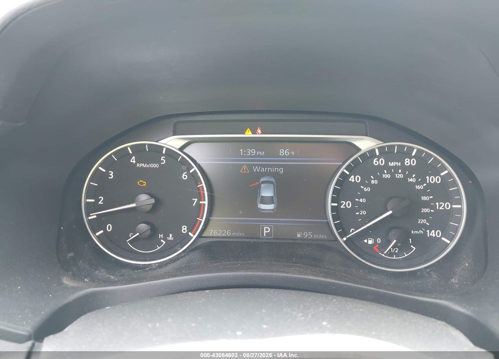2022 NISSAN ALTIMA VIN: 1N4BL4DVXNN386486