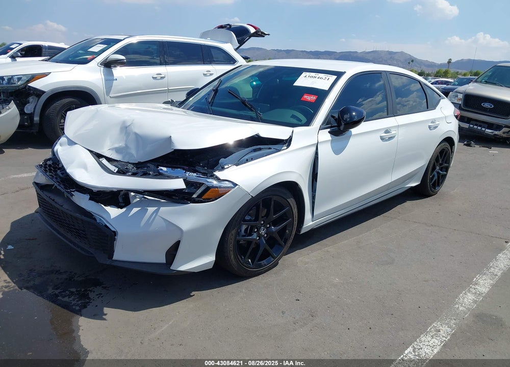 2025 HONDA CIVIC VIN: 19XFL2H82SE025354