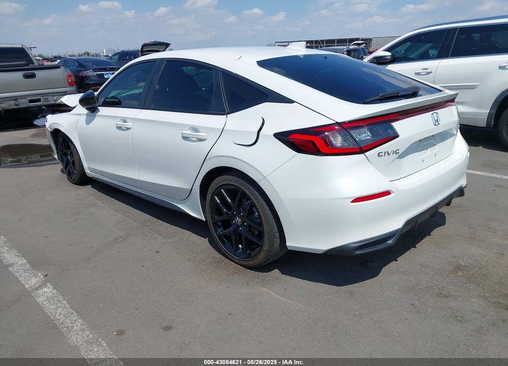 2025 HONDA CIVIC VIN: 19XFL2H82SE025354